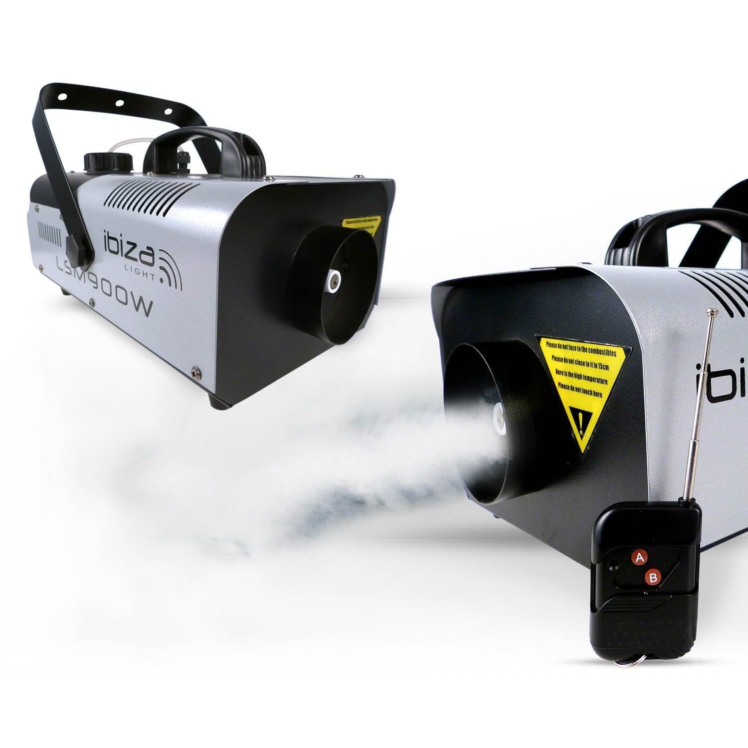 Ibiza light - LSM900W - Machine à fumée 900 W avec 2 télécommandes