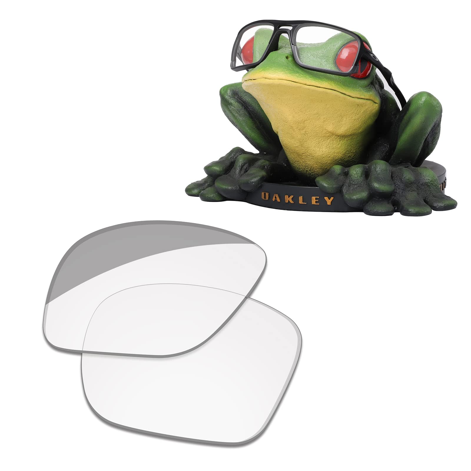 Acefrog Men's Hd Clear Replacet Lenses For Oakley Triggerman Oo9266 Sunglasses