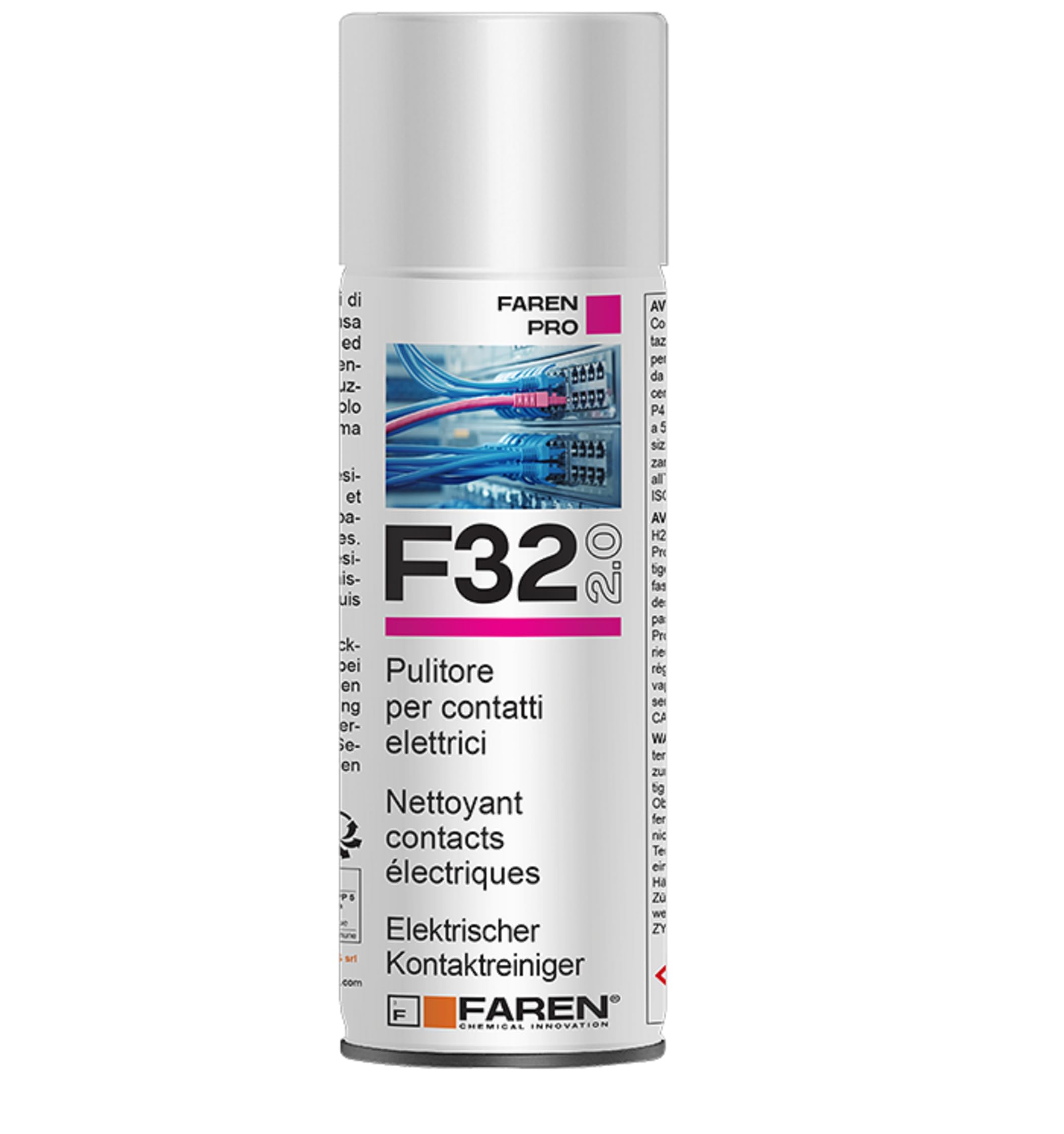 Faren F32 Pulitore per Contatti Spray Sgrassante Rapida Evaporazione 400ml