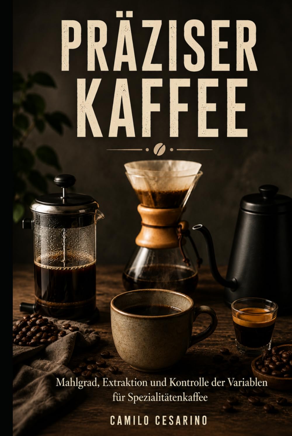 Präziser Kaffee: Mahlgrad, Extraktion und Kontrolle der Variablen für Spezialitätenkaffee (Roh und ungefiltert)