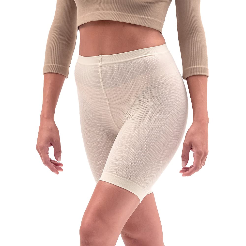 Solidea Pantaloncini Sportivi Champagne Cellulite Control Panty Art. 0172A5 Size L-image