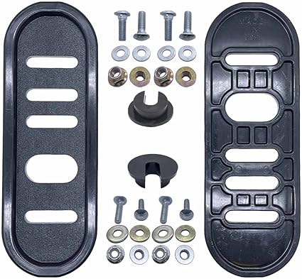 Review Parts 4 Outdoor 2Pk Snow Blower Skid Shoes with Hardware Replaces MTD 780-125 490-241-0010