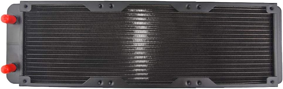 18 Pipe Aluminum Heat Exchanger Radiator for PC CPU CO2 Laser Water Cool System Computer 360mm(A)