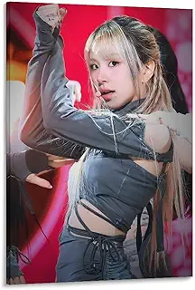 Chaeyoung チェヨン Twice トゥワイス 流行キャンバスポスター (17) バスルーム ベッドルーム アート プリント 油彩画 壁の絵20x30inch(50x75cm)