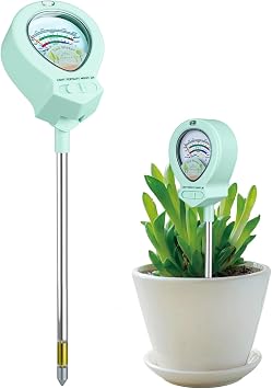 Mcbazel 4-in-1 Soil Tester   Moisture Meter for Plants, pH, Light & Fertility Sensor   No Batteries Required, 90  Rotatable Dial   Soil Testing Kit for Indoor & Outdoor Plants, Garden, Houseplants
