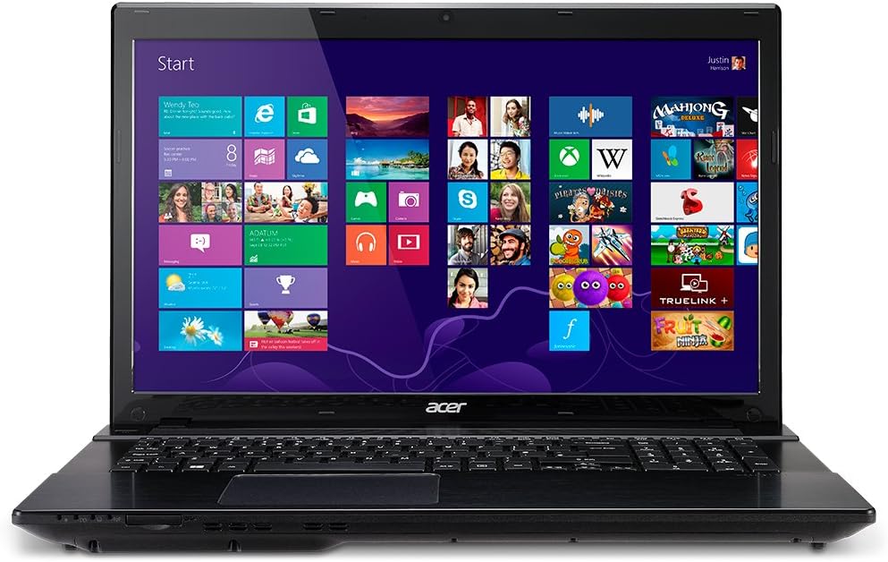 Acer Aspire V3-772G-9829 17.3-Inch Laptop (2.2 GHz Intel Core i7-4702MQ Processor, 8GB DDR3, 1TB HDD, Windows 8) Sophisticated Black