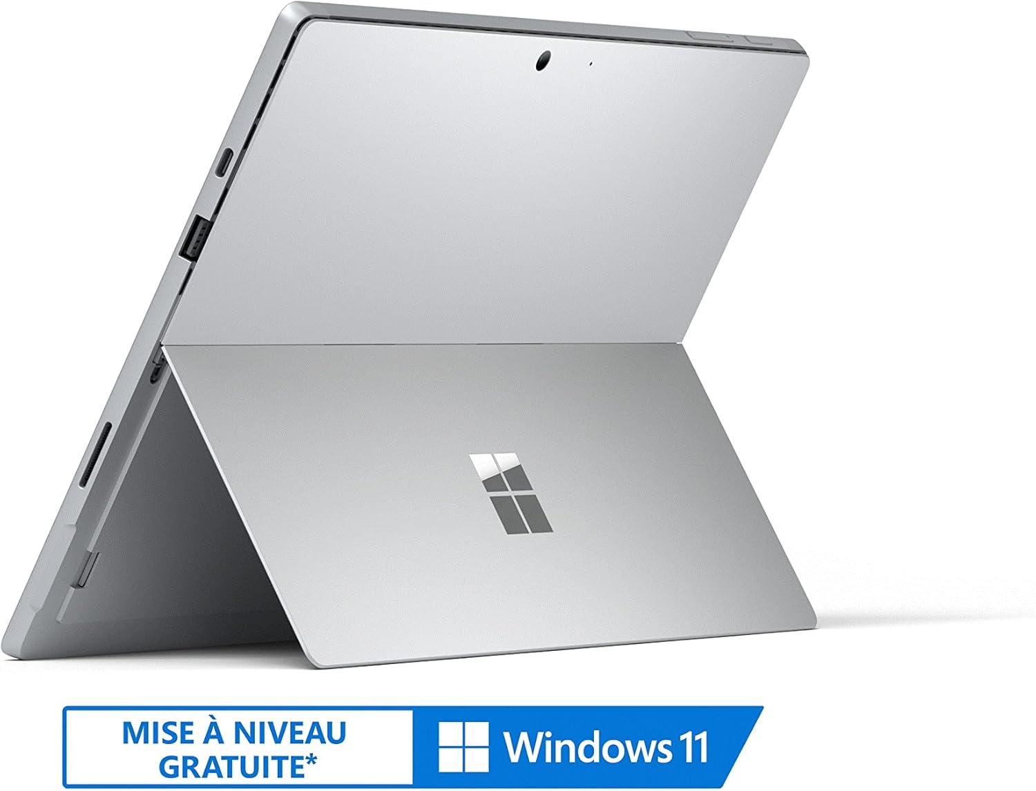 Microsoft Surface Pro 7 Ordinateur Portable (Windows 10, écran tactile 12.3', Intel Core i3, 4Go RAM, 128Go SSD, Platine) PC Hybride polyvalent & performant Platine i3, 4Go, 128Go SSD PC