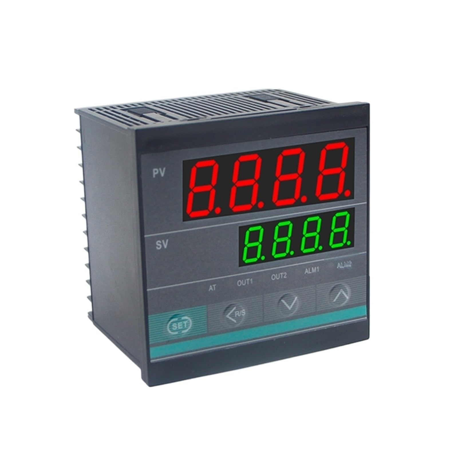 CH Series PID Temperature Controller, Universal K/E/J/PT100 Input, Dual SSR & Relay Output, AC220V, Intelligent Digital Thermostat 1pc(96x96mm)
