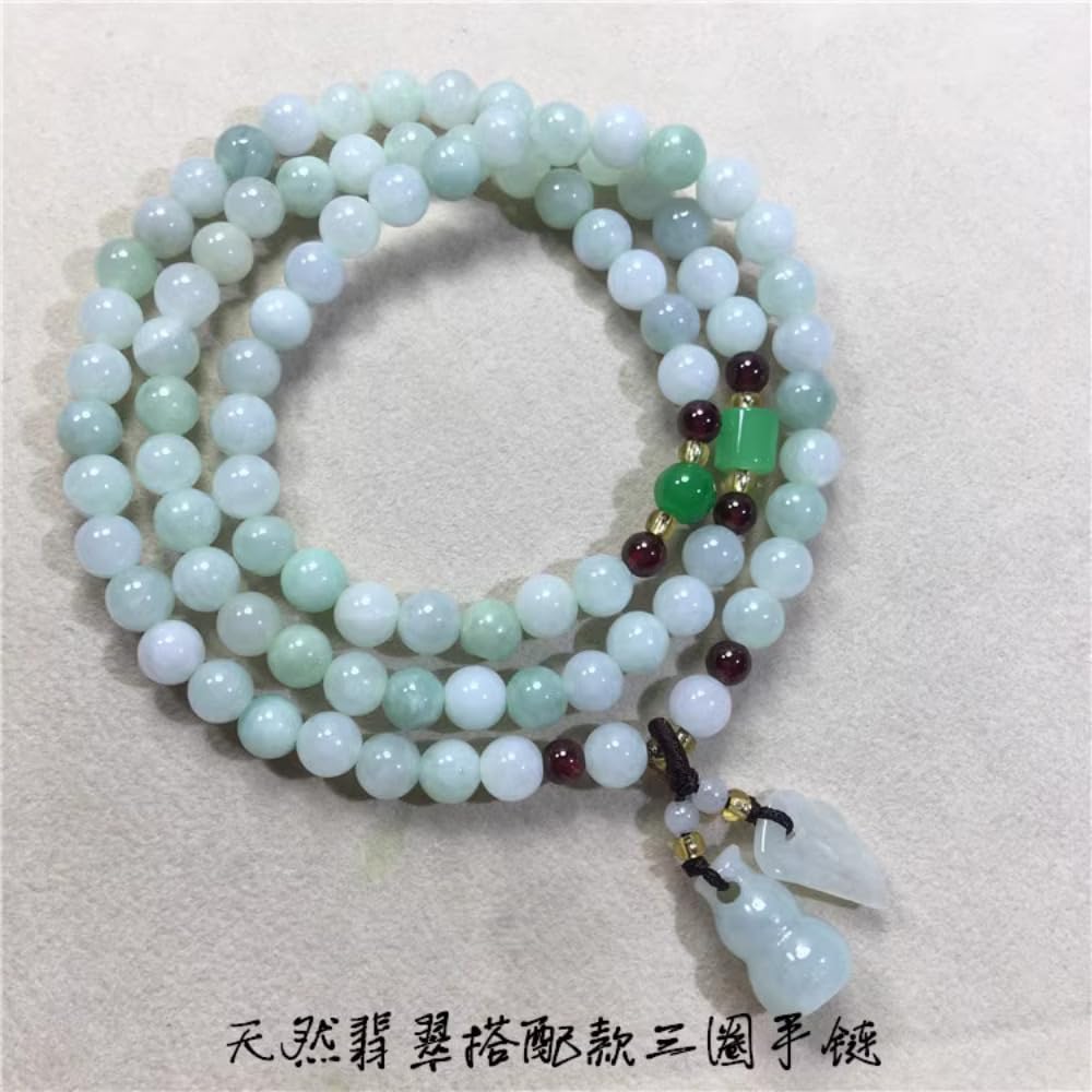 HJMMHX DREI Ringe aus natürlicher Jade, High-End-Kreativität für Damen im chinesischen Stil
