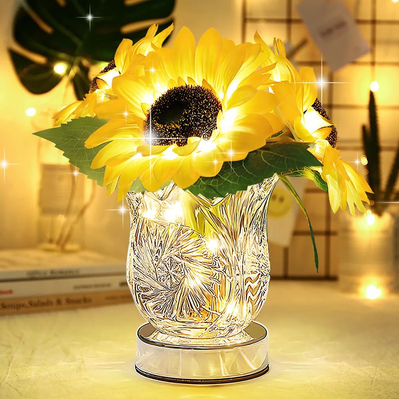 SXDLED Rudbeckia Lamp – Rechargeable Wireless Touch-Control