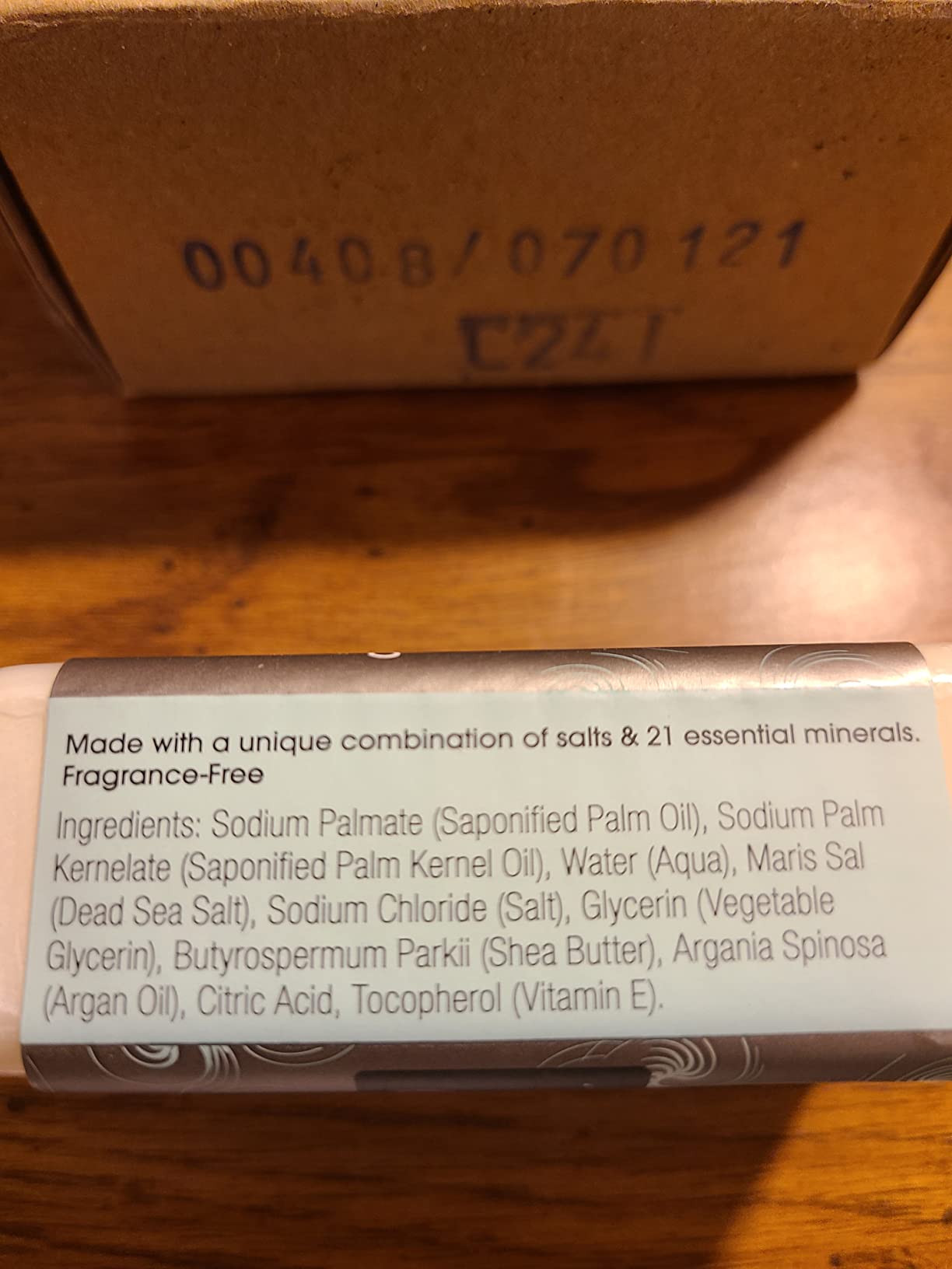 One With Nature DEAD SEA Salt SOAP 3 PK - Shea Butter, Argan Oil, Magnesium, Sulfur, Minerals. All Skin Types, Problem Skin. Acne Treatment, Eczema, Psoriasis, Therapeutic, Natural, Fragrance Free, 7 oz Bars