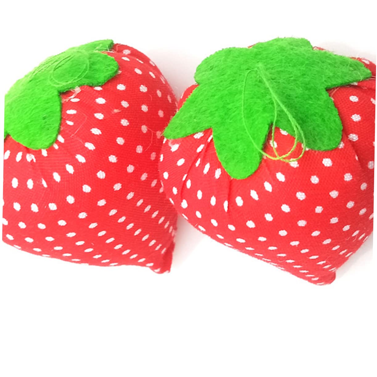 SHINEOFI 30piezas Alfiletero Forma De Fresa De Práctico Organizador De Agujas Para Costura Accesorio Para Manualidades y Decorativo