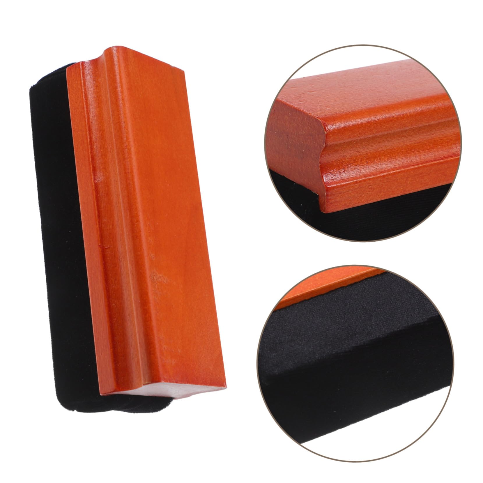 Cepillo para Discos de Vinilo Esponja y Madera, Fácil de Usar y Evita Vuelcos, Adecuado para Limpieza de Álbumes y Fonógrafos Vintage
