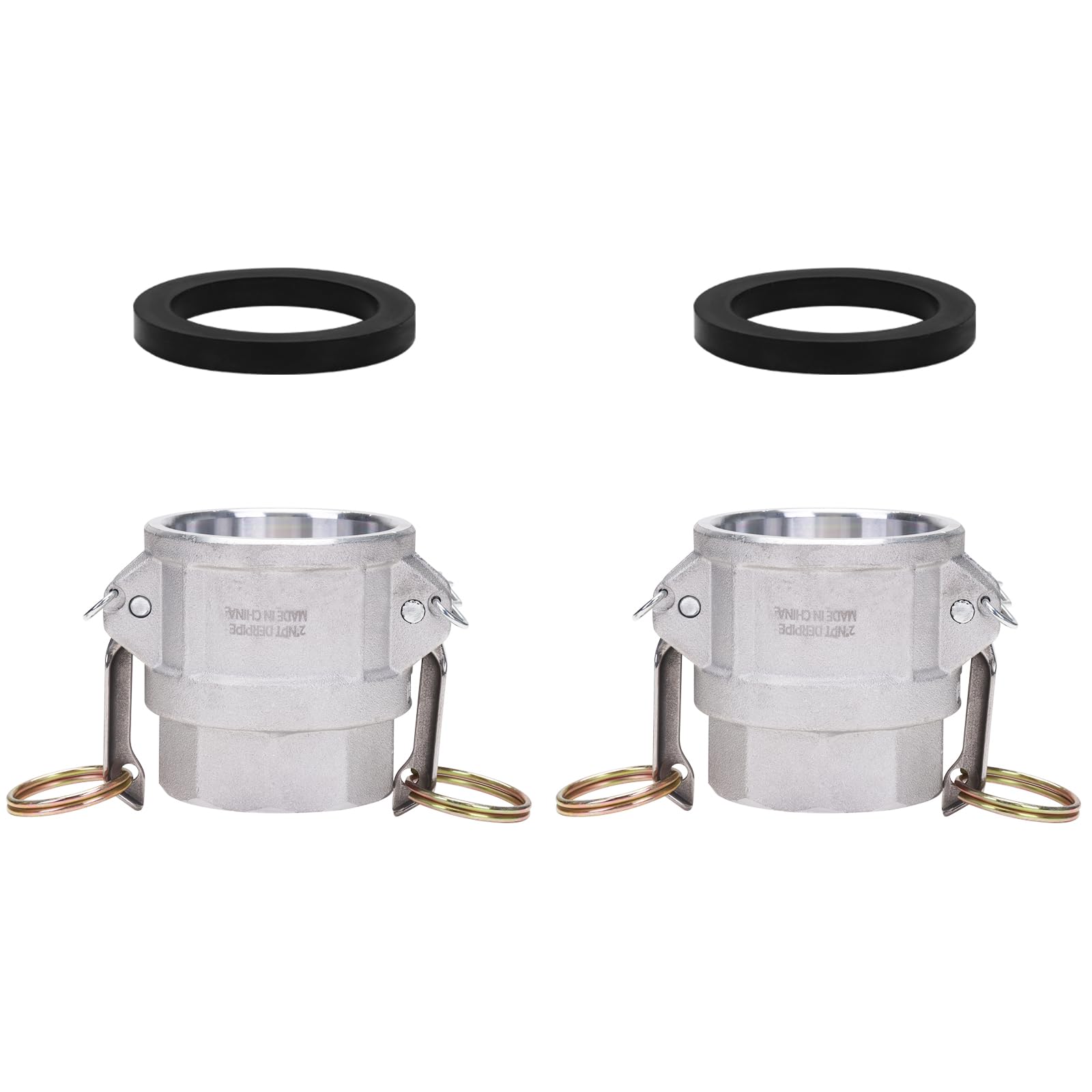 DERPIPE Aluminum PartD Camlock Fitting 2 Female Cam