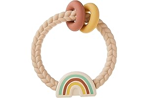 Itzy Ritzy Silicone Teether With Rattle