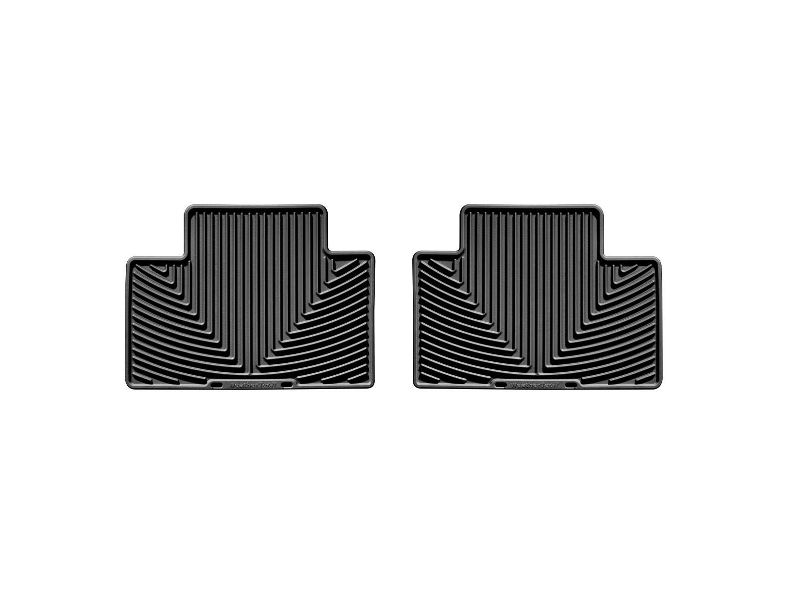 WeatherTech All-Weather Floor Mats for GX, Tacoma, RAV4, 4Runner - 2nd Row (W136), Black