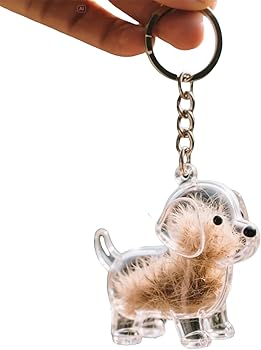 Amazon.co.jp: [プエーテル] ペット毛皮のコレクターキーチェーン犬の