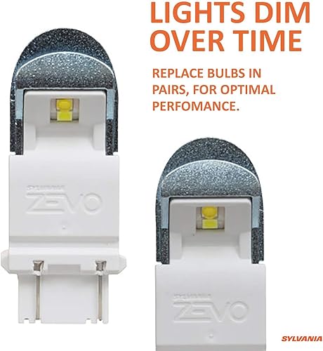 Miniatura 2 de Sylvania Zevo 3156Bombilla LED (2unidades), color rojo, Blanco