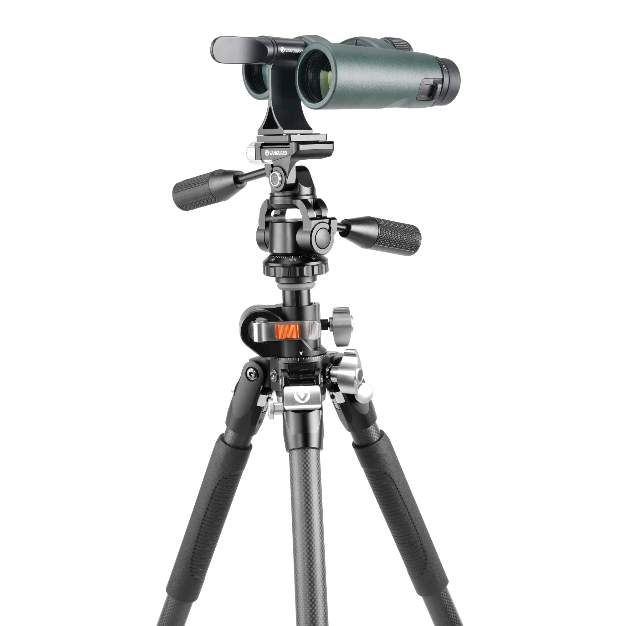 Vanguard VEO 3+ 263CP - Treppiede multiangolare in carbonio con testa a sfera a 3 vie foto-video