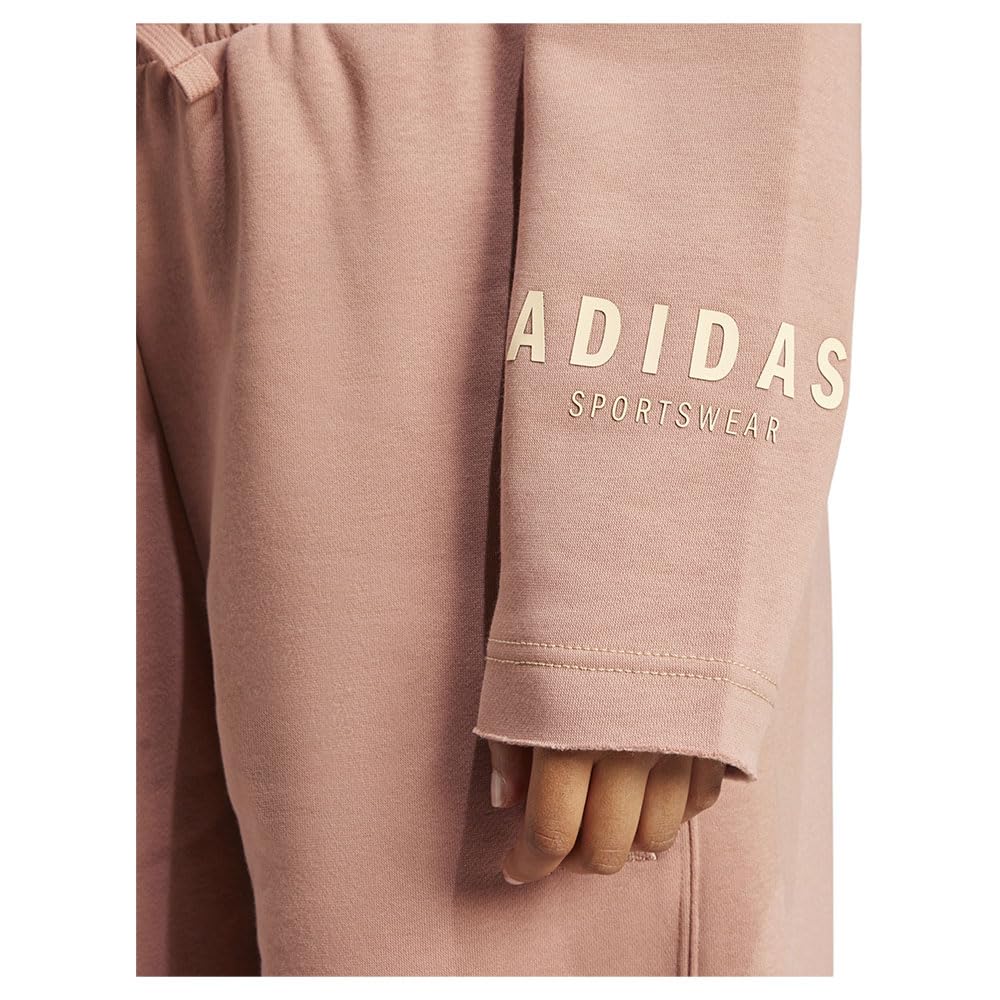 adidas All SZN Crop Graphic Sweatshirt XS, Różowy kolor, XS