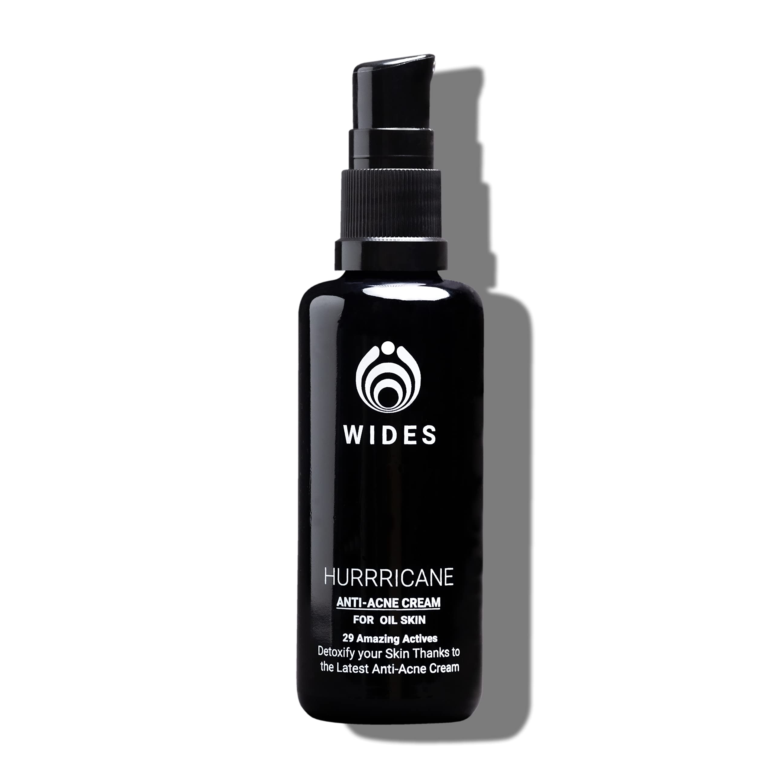 HURRICANE Crema Acne Hombre Natural y Bio con 27 Activos Naturales y Bio I Crema granos I Crema puntos negros Hombre I Crema Antiacne Hombre 50 ml