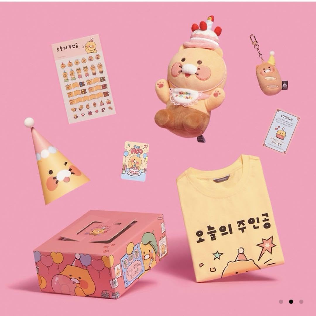 新品☆韓国限定 チュンシク チュンシギ MARITHEFRANCOIS カカオフレンズコラボ ぬいぐるみ チュンシク 韓国限定 (wiggle