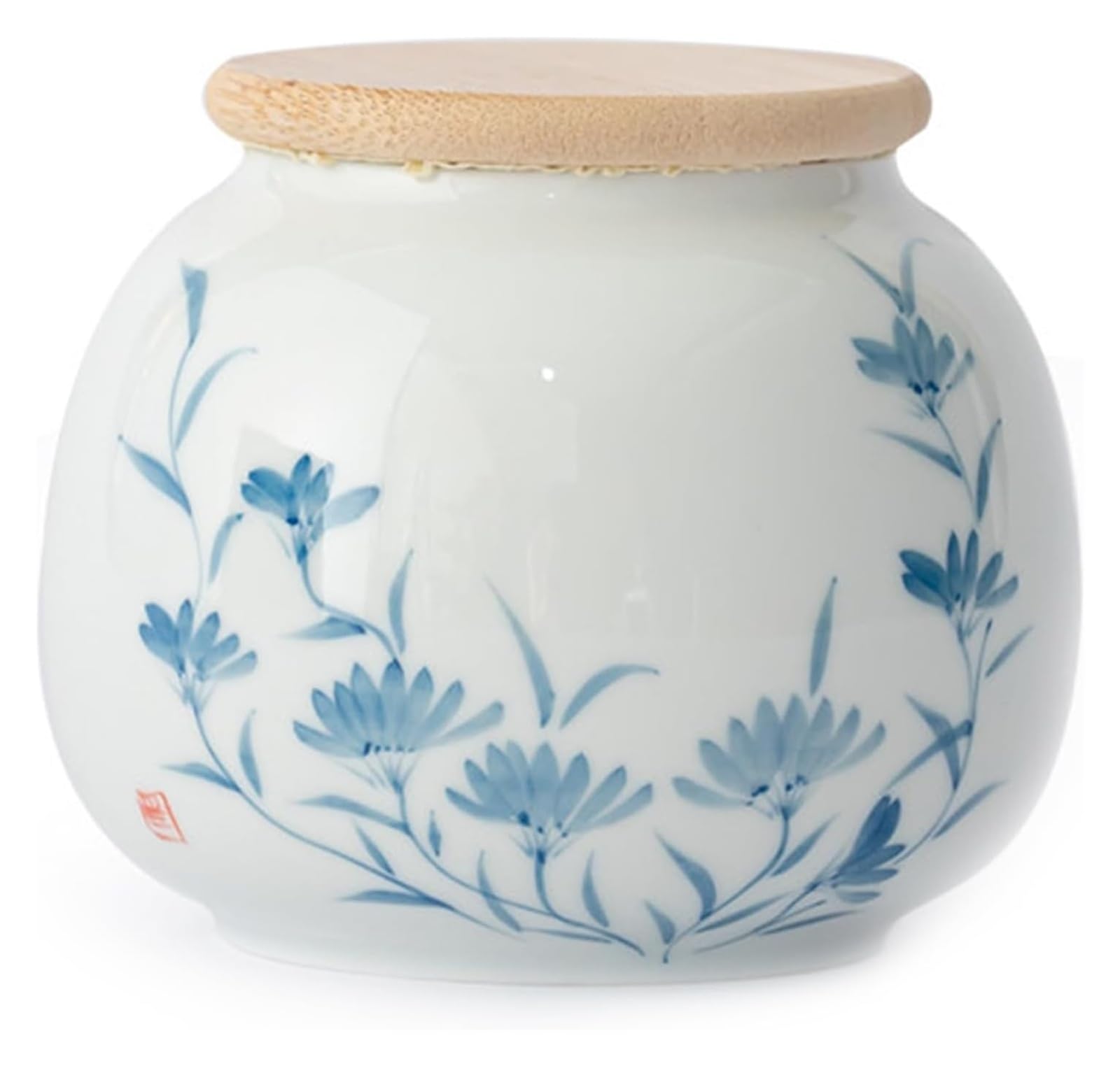 DQZRTUECA Ceramic Tea Caddy Jar With Lid