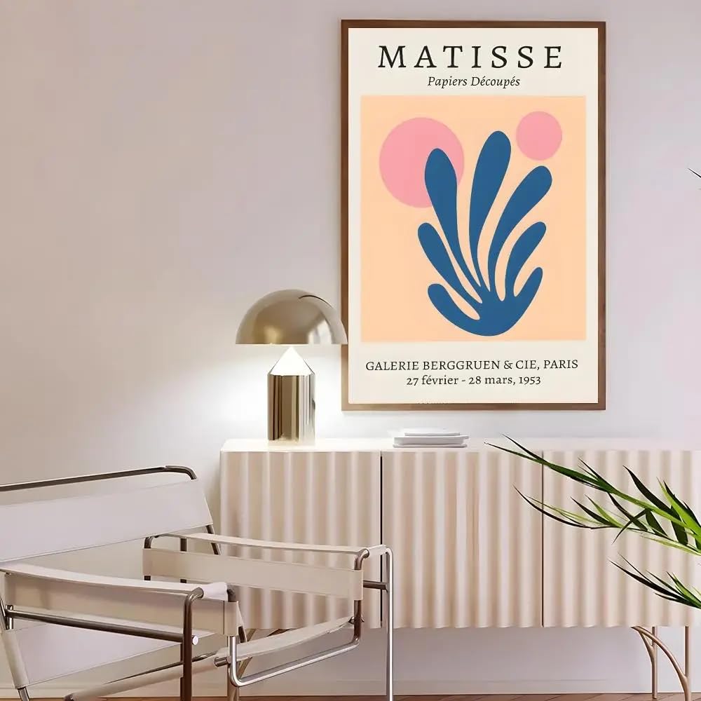 Dittelle Flower HENRI MATISSE Artwork Poster HD Art Mural Poster Canvas Painting for Home decoration Vintage Print(60x90cm/Frameless)