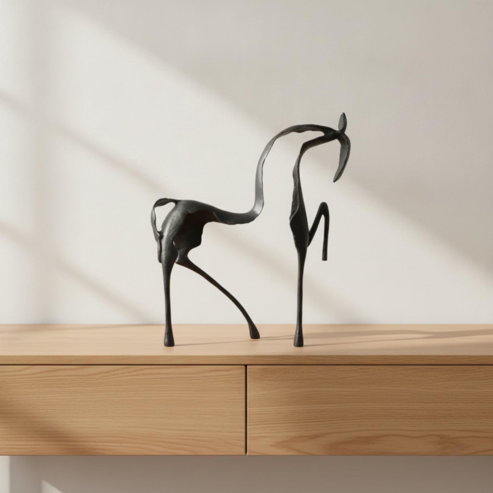 Escultura Caballo Elegante