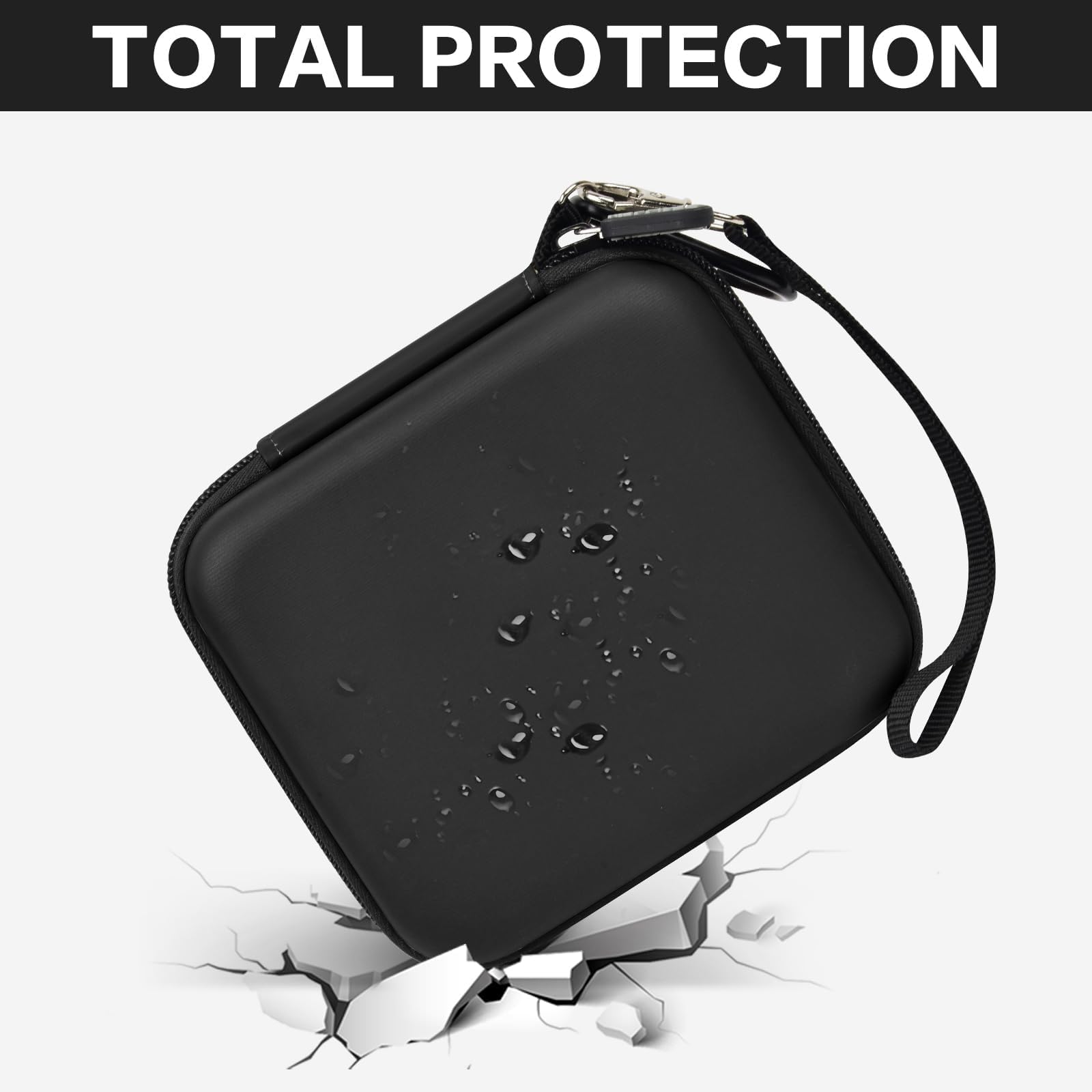 Étui Compatible avec Garmin Xero C1 Pro Compact Chronographe pour Prise de Vue à Distance, Sac pour Adaptateur de Charge USB, Cube et Autres Accessoires (boîte Uniquement)
