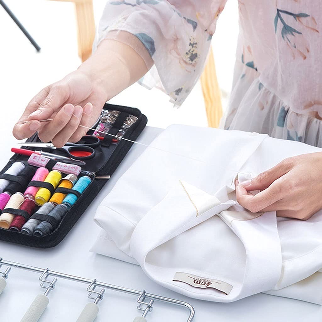 Caja de Viaje para Costura Manual, Herramienta portátil para Coser, Paquete de Alambre para Aguja, multifunción