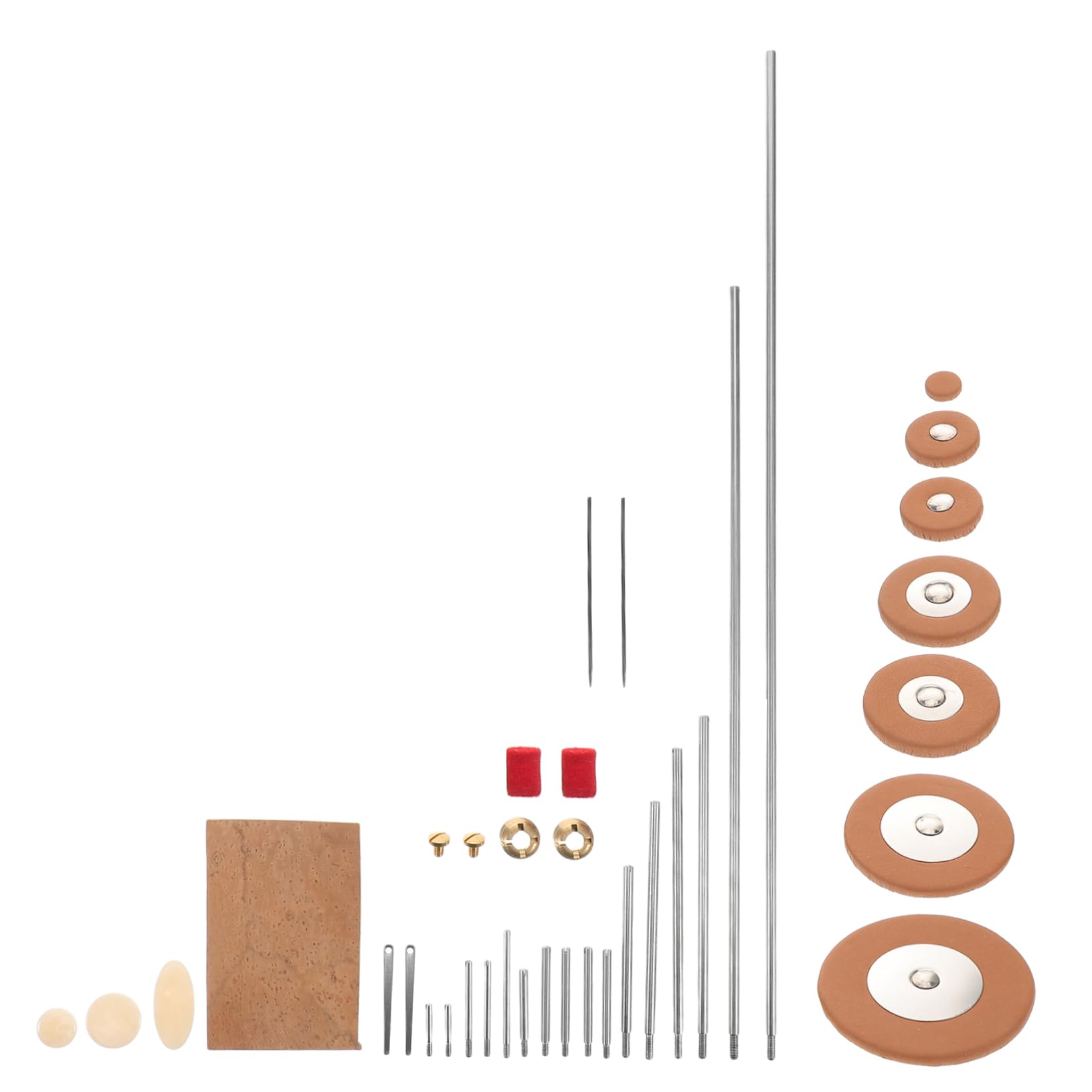 Toddmomy Diy Sax Repair Tools Saxophone Repair Kit Specific Parts for Saxophone