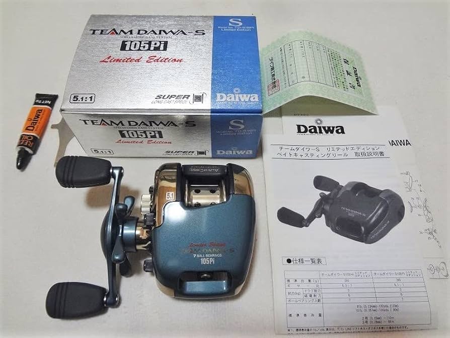 TEAM DAIWA- S 105Pi LIMITEDEDITION （限定） Amazon.co.jp: Limited Edition Team Daiwa-S 105Pi Limited