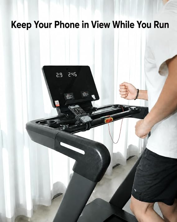 A2C Flexible Phone Holder for Treadmill, Treadmill Phone Mount for Gym