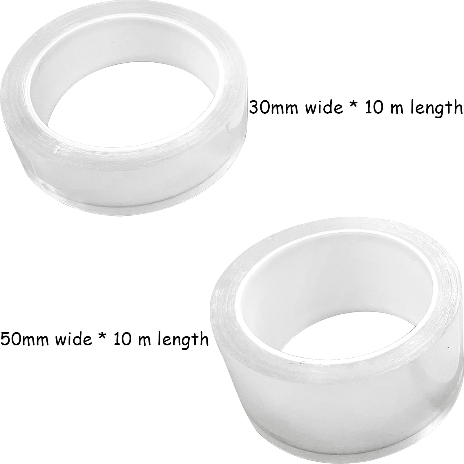 Aswewamt 2Pcs Transparent Window Seal Weather Sealing Tape - Image 2