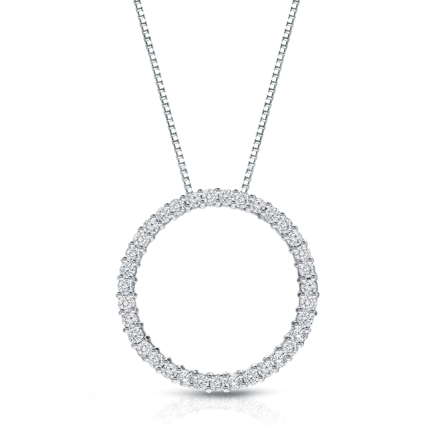 Diamond Wish Circle of Life Pendant
