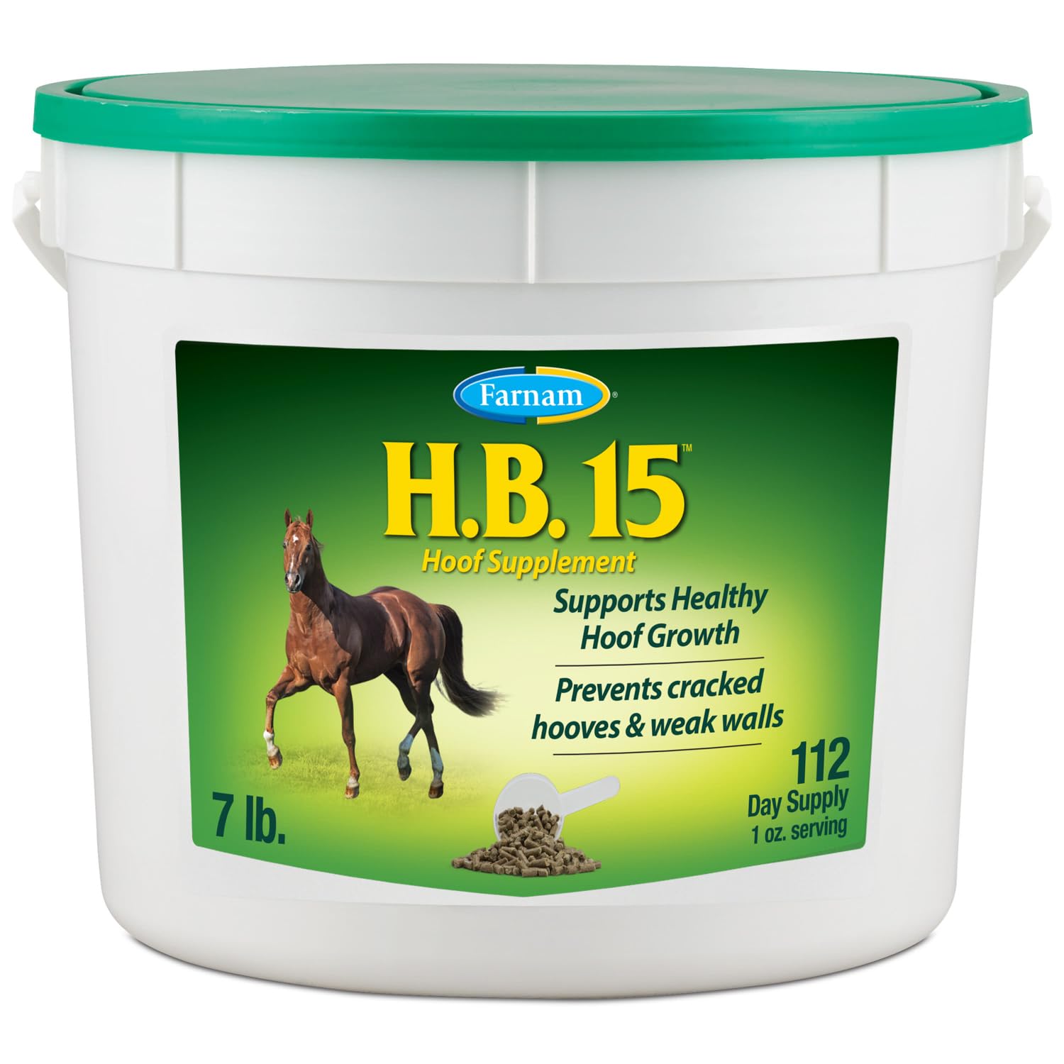 Farnam H.B. 15 Hoof Supplement, 7 Pound