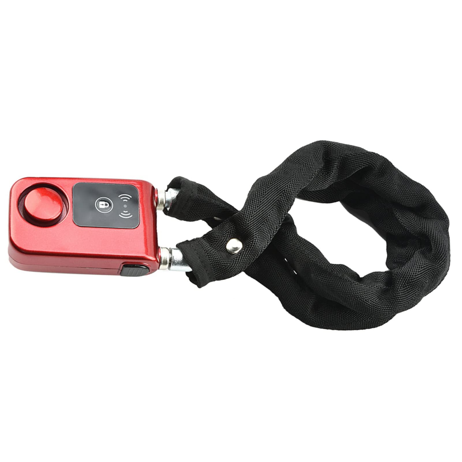 Y797G Lucchetto a Catena Bluetooth per Bicicletta Design Antifurto Impermeabile con Controllo Smartphone per Uso Esterno Rosso