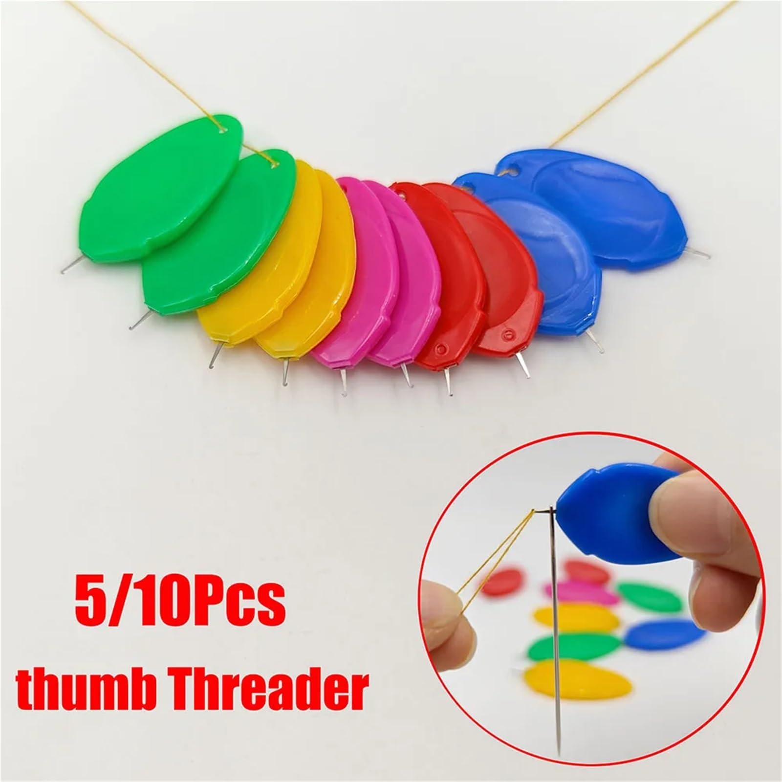 Infila-aghi, 100 pezzi multicolori for cucire accessori for ricamo