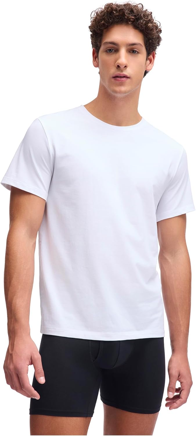 Under Armour Performance Men's Cotton Crew Neck Undershirt, Soft & Comfortable Base Layer T-Shirt for Everyday - Image 5