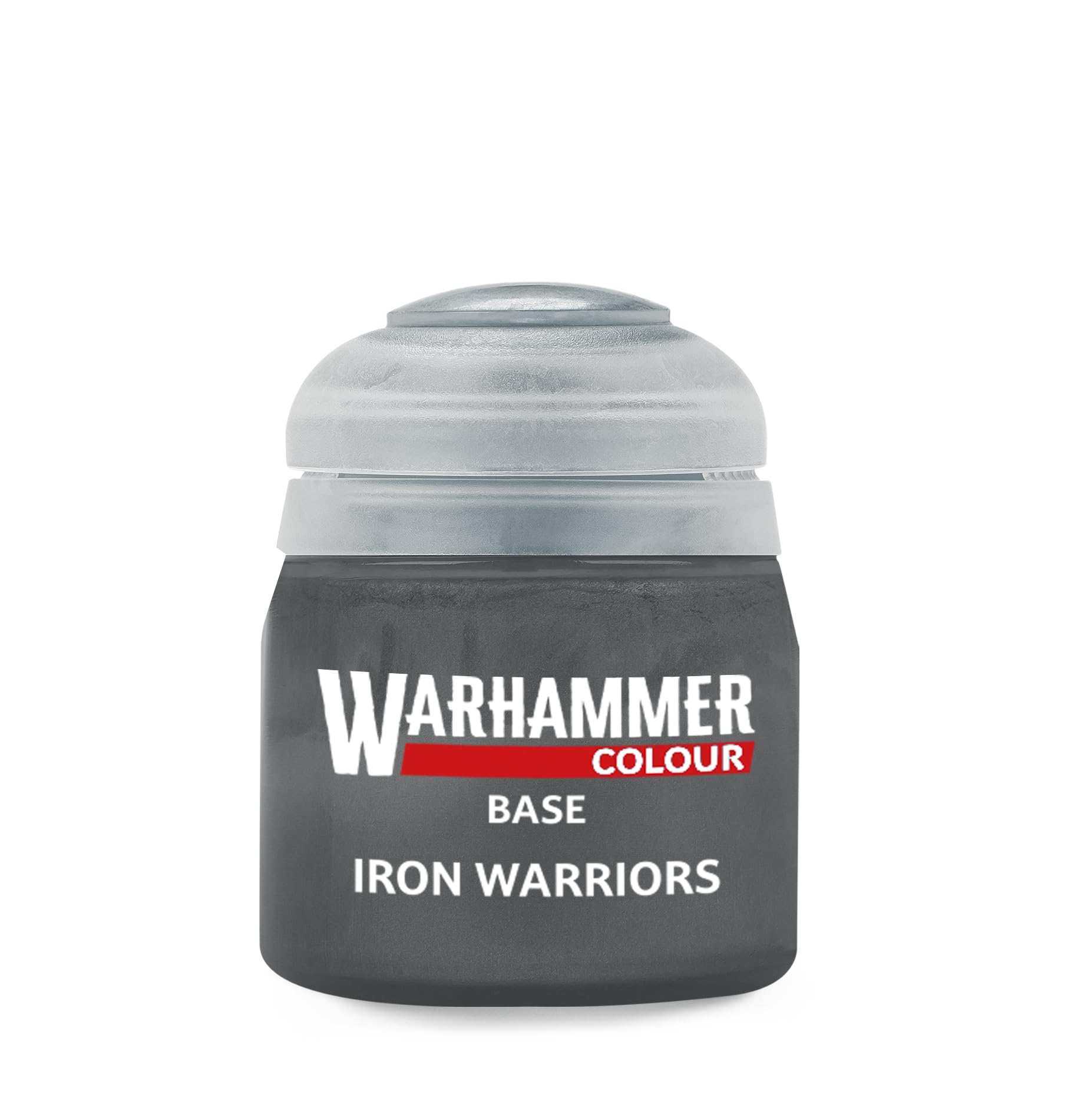Warhmammer Colour Base: Iron Warrior 12ml Acrylic Paint