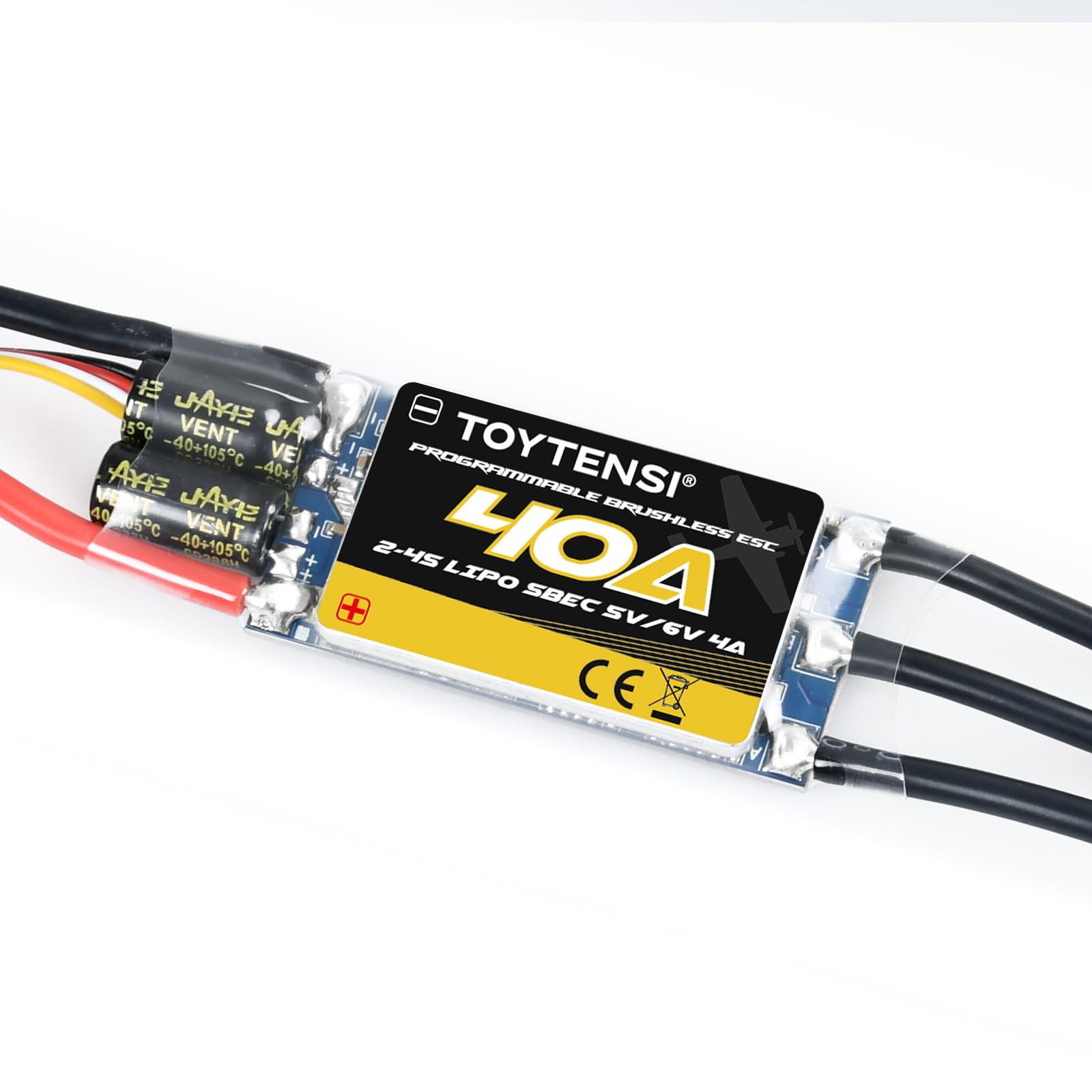 Amazon | TOYTENSI 40A 2-4S RC ブラシレスモーター ESC RC飛行機用