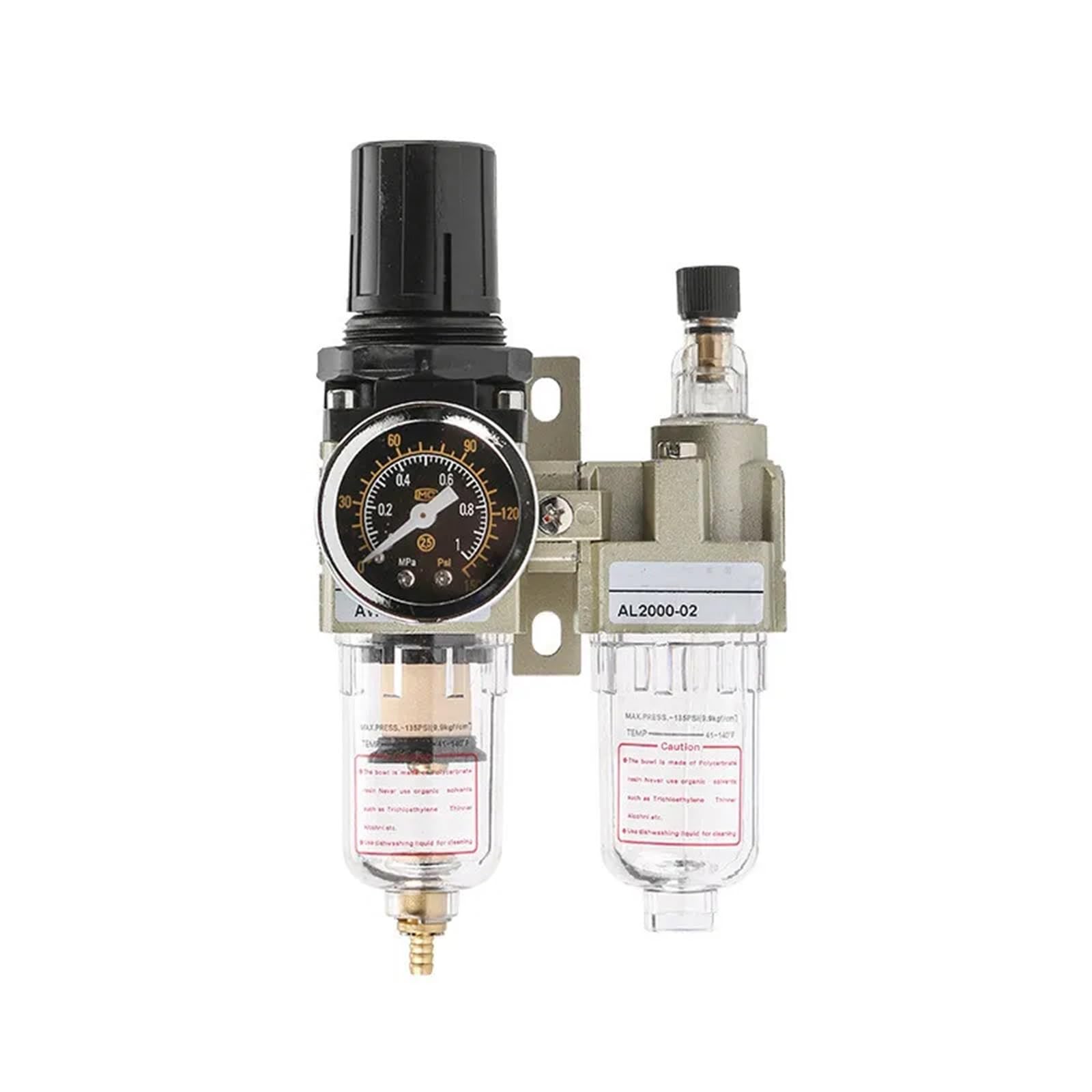 Vanne de régulation pneumatique AC2010-02 pour stabiliser l'air de sablage - 3