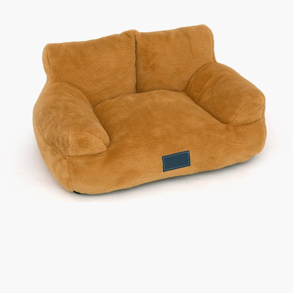 Sofá de Felpa Esponjosa para Gatos y Perros Cama Ortopédica Calmante para Mascotas, Cojín de Dormir Lavable Extraíble Sofá Antideslizante para Mascotas para Perros Pequeños y Medianos y Gatos
