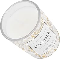 Vista 6 de Vela perfumada, vela perfumada de vainilla de aromaterapia con largo tiempo de combustión, vela relajante y calmante para mujeres, cumpleaños, San
