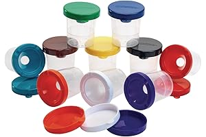 Colorations No-Spill Paint Cups: The Mess-Free Painting Solution for Kids