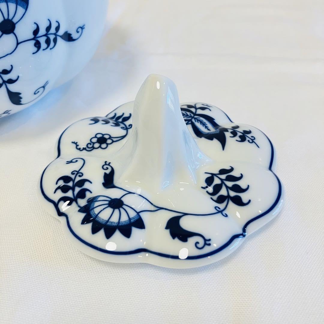 Amazon.co.jp: bluedanube ブルーダニューブ 蓋付き壺 キャニスター