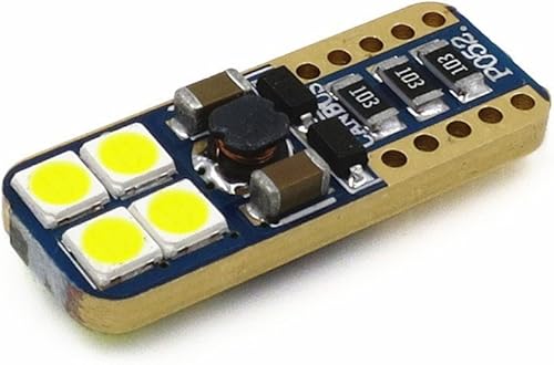 Miniatura 9 de Alla iluminación 2PCS Super Bright LED luces Bombillas Repuestos para 2004 2011Chevrolet Aveo, Blanco