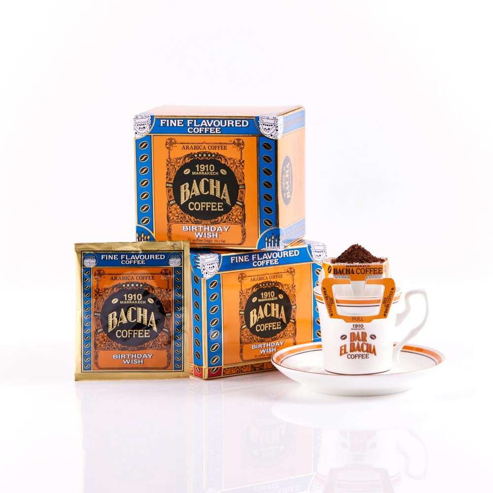Amazon.com : Bacha Coffee | Birthday Wish Fine Flavoured, Medium