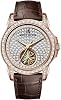 Reef Tiger Men's Luxury Watch Brilliant Full Diamonds Mechanical Automatic Tourbillon Leather Strap Classic Clock RGA1905